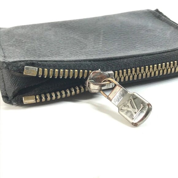 LOUIS VUITTON M63536 MonogramEclipse Porte Monnaie jour Wallet coin purse - Picture 9 of 16